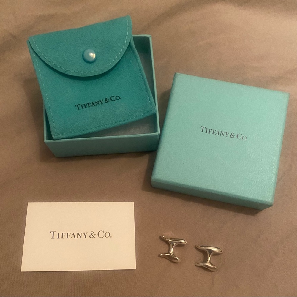 Tiffany & Co. Comma Cuff Links